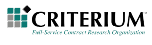 Criterium Inc. full-service contract research organization logo.